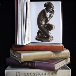 Hommage à Rudes - 44 x 37 cm
