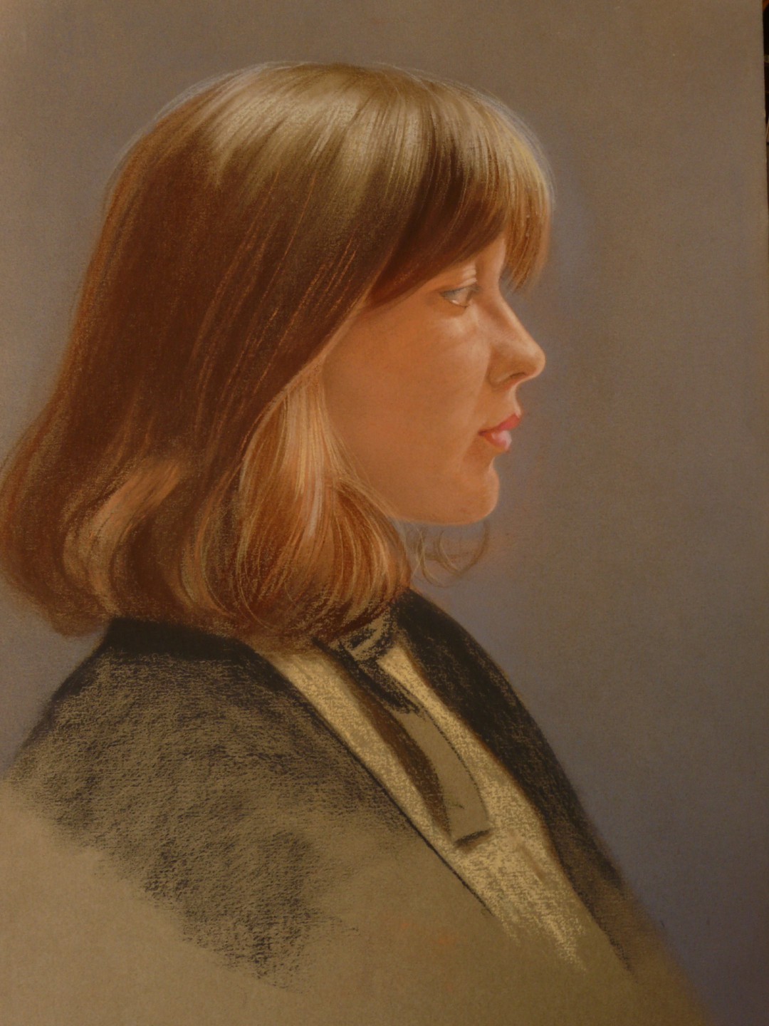 Portait - pastel