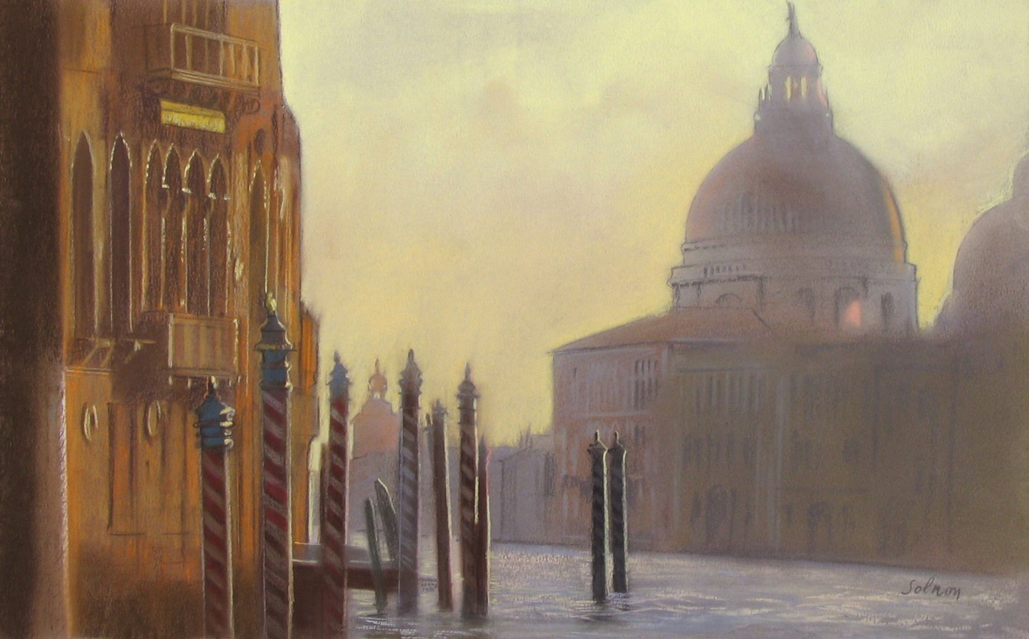 Grand Canal - pastel