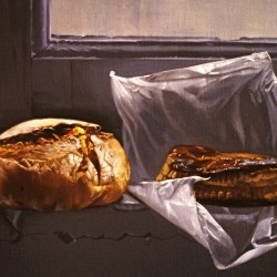 Pains - huile sur toile