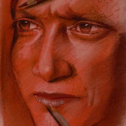 Portrait - pastel