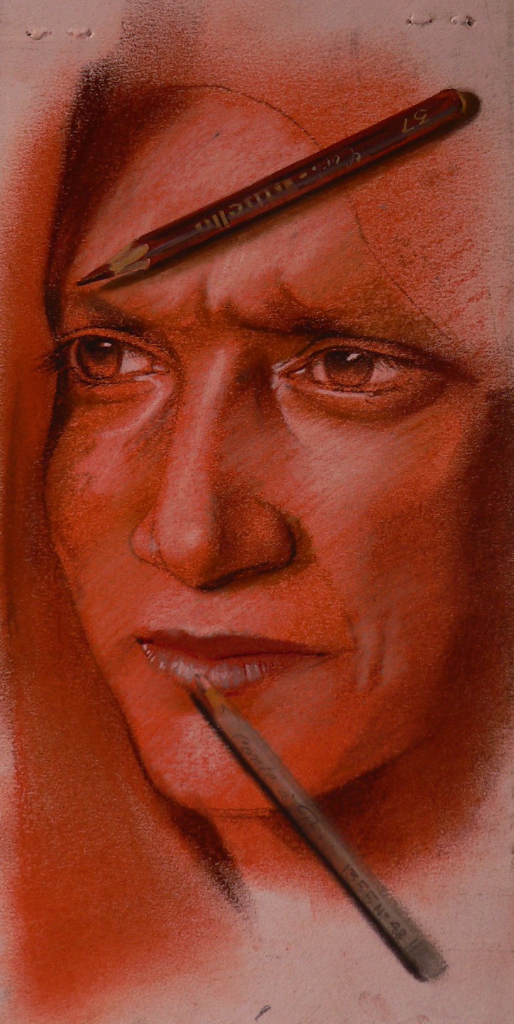 Portrait - pastel