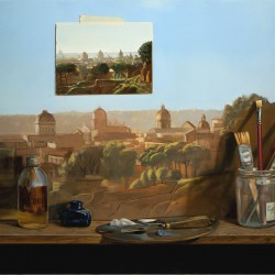 Rome - huile sur toile